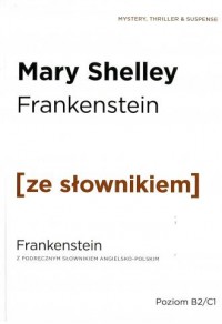 Frankenstein z podręcznym słownikiem - okładka książki