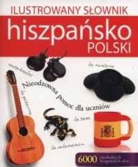 Ilustrowany słownik hiszpańsko-polski - okładka książki