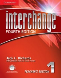 Interchange 1 Teachers Edition - okładka podręcznika