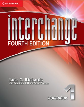powiększ Interchange 1 Workbook - okładka podręcznika