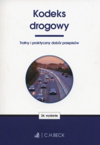 Kodeks drogowy wyd. 24 - okładka książki