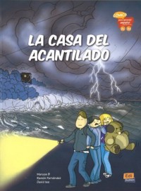La casa del acantilado (A1, A2) - okładka książki