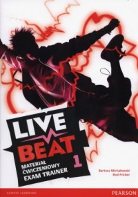 Live Beat 1 Exam Trainer. Gimnazjum. - okładka podręcznika