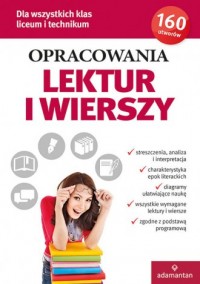 Opracowania lektur i wierszy. Liceum - okładka podręcznika