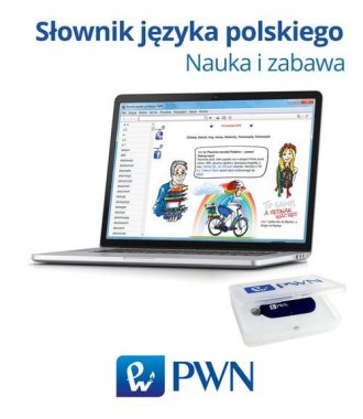 Pendrive - Słownik języka polskiego - okładka książki