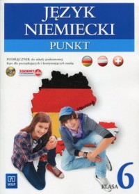 Punkt. Język niemiecki 6. Szkoła - okładka podręcznika