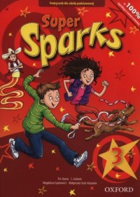 Super Sparks 3. Szkoła podstawowa. - okładka podręcznika