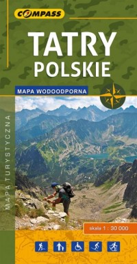 Tatry Polskie. Mapa turystyczna - okładka książki