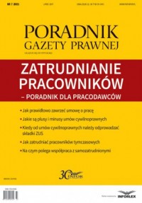 Poradnik Gazety Prawnej 7/2017. - okładka książki