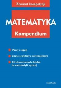 Matematyka. Kompendium - okładka podręcznika