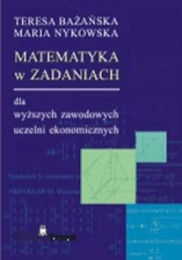 Matematyka w zadaniach - okładka książki