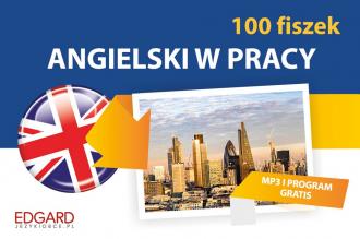 Angielski w pracy 100 Fiszek - okładka podręcznika