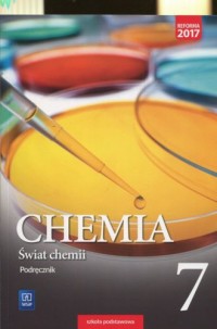 Chemia. Świat chemii 7. Szkoła - okładka podręcznika