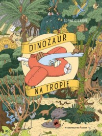 Dinozaur na tropie - okładka książki