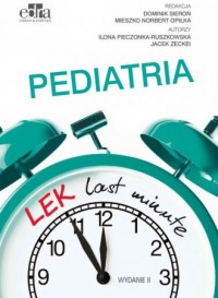 LEK last minute. Pediatria - okładka książki