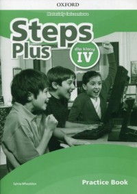 Steps Plus 4. Szkoła podstawowa. - okładka podręcznika