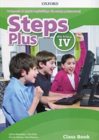 Steps Plus 4. Szkoła podstawowa. - okładka podręcznika