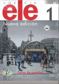 Agencia ELE 1 Ćwiczenia nueva edicion - okładka podręcznika
