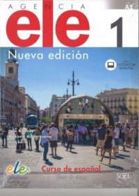 Agencia ELE 1 Podręcznik nueva - okładka podręcznika