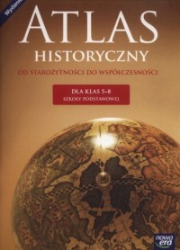 Atlas historyczny 5-8. Od starożytności - okładka książki