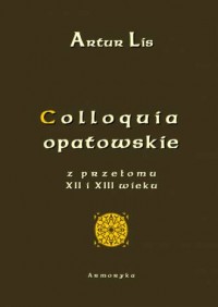 Colloquia opatowskie z przełomu - okładka książki