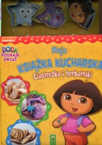 Dora poznaje świat. Moja książka - okładka książki