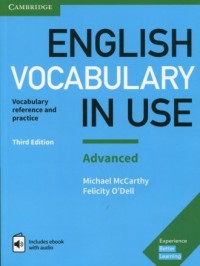 English Vocabulary in Use Advanced. - okładka podręcznika