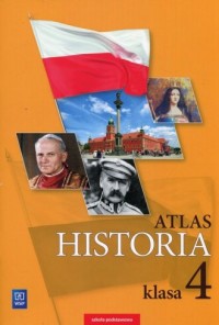 Historia Atlas 4. Szkoła podstawowa - okładka podręcznika