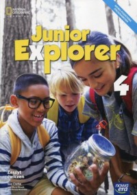 Junior Explorer 4. Szkoła podstawowa. - okładka podręcznika