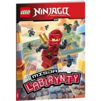 LEGO Ninjago. Misja labirynty - okładka książki