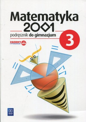 Matematyka 2001 3. Gimnazjum. Podręcznik - okładka podręcznika