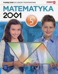 Matematyka 2001 5. Szkoła. podstawowa - okładka podręcznika