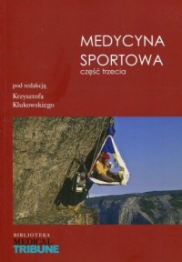 Medycyna sportowa cz. 3 - okładka książki