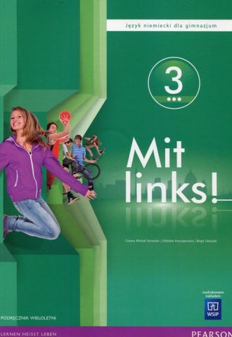 Mit links. Gimnazjum. Język niemiecki - okładka podręcznika