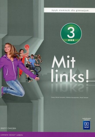 Mit links. Gimnazjum. Język niemiecki - okładka podręcznika
