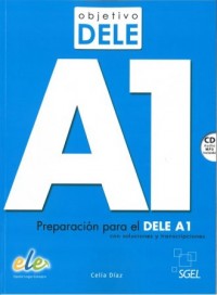 Objetivo Dele A1. Podręcznik + - okładka podręcznika