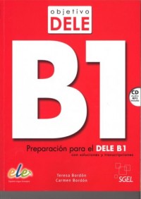 Objetivo Dele B1. Podręcznik + - okładka podręcznika