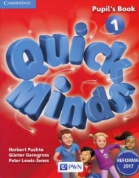 Quick Minds 1. Szkoła podstawowa. - okładka podręcznika
