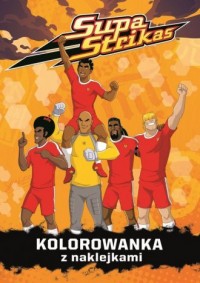 Supa Strikas kolorowanka 2 - okładka książki