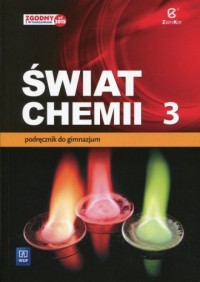 Świat chemii 3. Gimnazjum. Podręcznik - okładka podręcznika