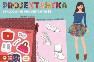 powiększ Szkicownik projektantki 1. Mała - okładka książki