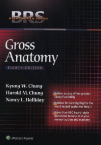 BRS Gross Anatomy - okładka książki