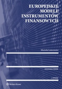 Europejskie modele instrumentów - okładka książki