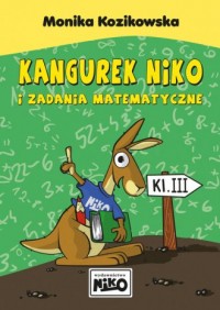 Kangurek NIKO i zadania matematyczne - okładka podręcznika