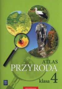 Przyroda 4 Atlas - okładka podręcznika