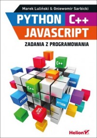 Python C   JavaScript. Zadania - okładka książki