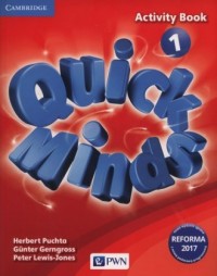 Quick minds 1. Szkoła podstawowa. - okładka podręcznika