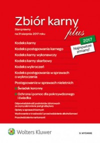 Zbiór karny 2017 PLUS - okładka książki
