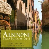 Albinoni trio sonatas op.1 - okładka płyty
