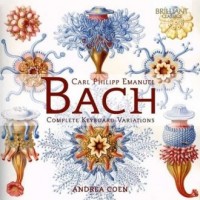 Bach complete keyboard variations - okładka płyty